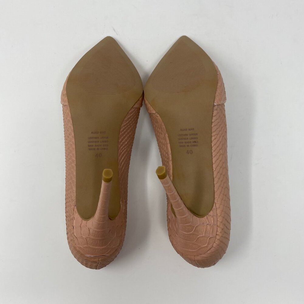 NEW alias mae blush snake pumps - Picture 6 of 6